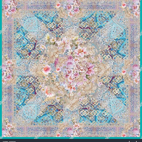 عکس روسری گلدار