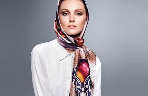 عکس روسری گلدار