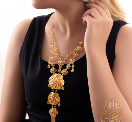 عکس گردنبند عربی طلا