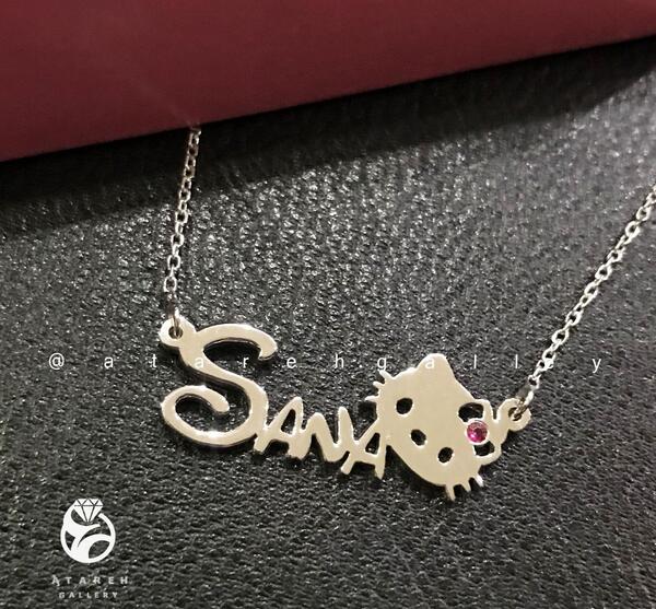 عکس گردنبند اسم ثنا