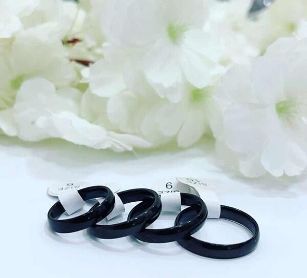 عکس انگشتر دخترانه اسپرت مشکی