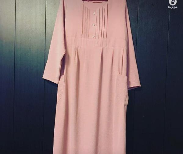 عکس پیراهن زنانه بلند ساده