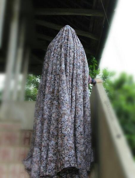 عکس چادر گلدار