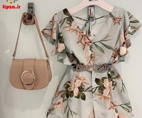 عکس تاپ شلوارک مجلسی