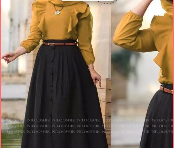 عکس دامن و شومیز مجلسی