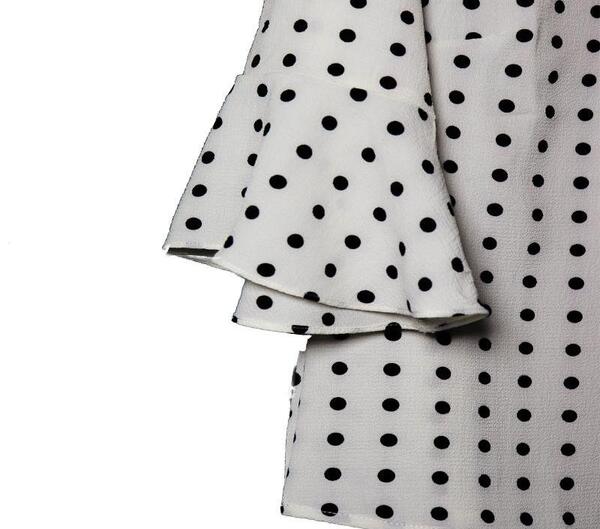 عکس بلوز خال خالی دخترانه