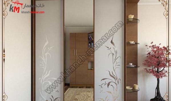 عکس کمد دیواری پذیرایی