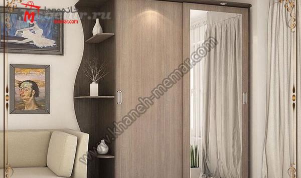 عکس کمد دیواری پذیرایی