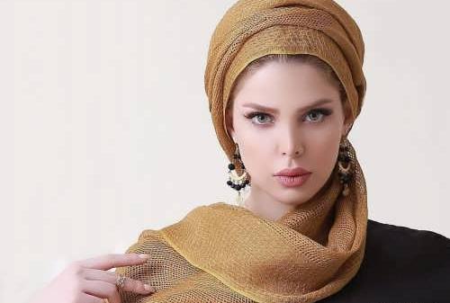 عکس شال طلایی
