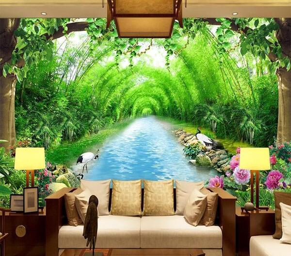عکس کاغذ دیواری سه بعدی