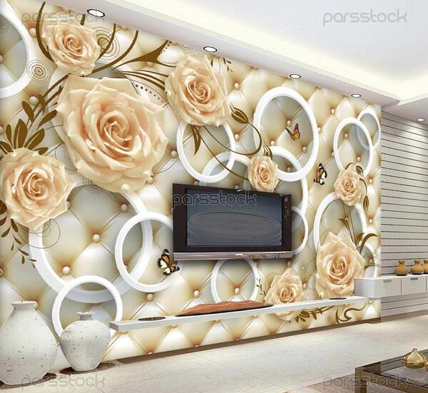 عکس کاغذ دیواری سه بعدی