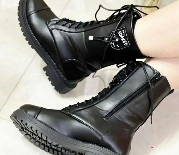 عکس بوت زنانه چرم