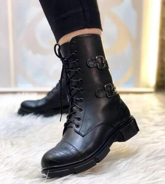 عکس بوت زنانه چرم