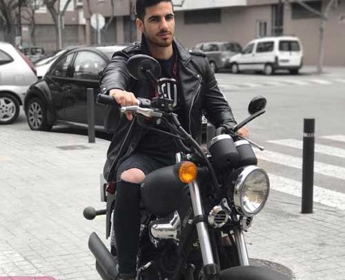 عکس کاپشن چرم پسرانه جدید