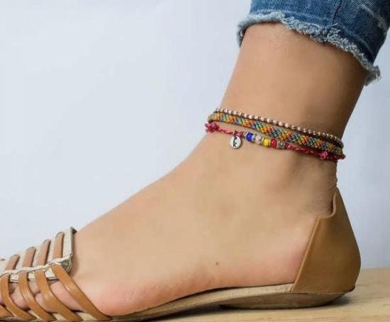عکس پابند مرواریدی