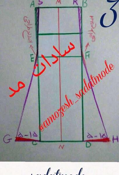 عکس دامن گوده دار