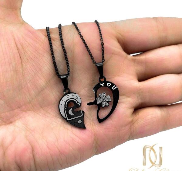 عکس گردنبند ست عاشقانه