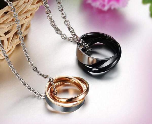عکس گردنبند ست عاشقانه