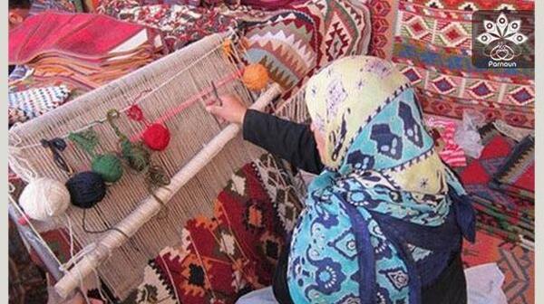 عکس بافت گلیم