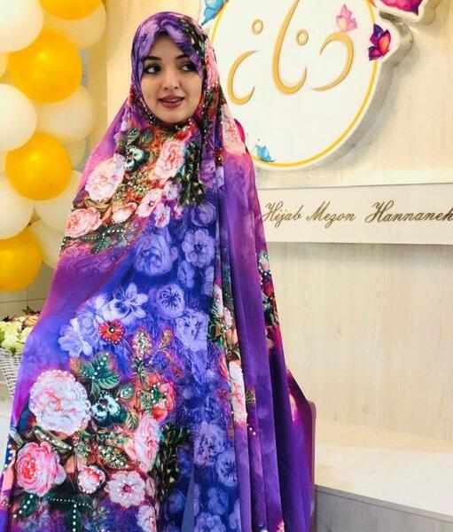 عکس چادر رنگی