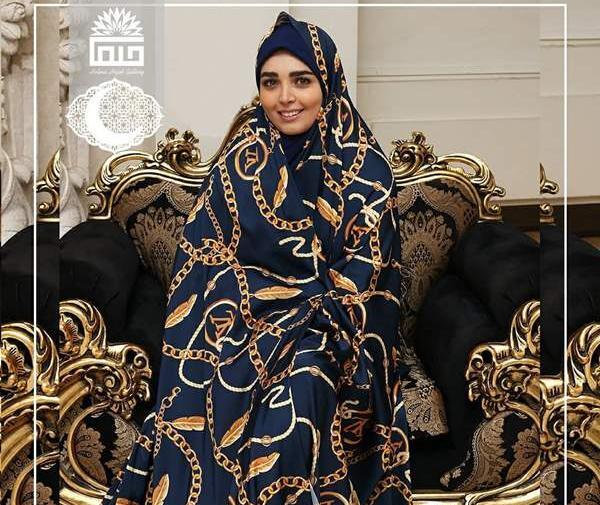 عکس چادر رنگی