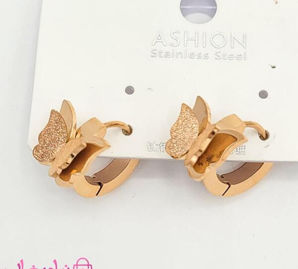 عکس گوشواره پروانه ای