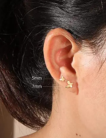 عکس گوشواره پروانه ای
