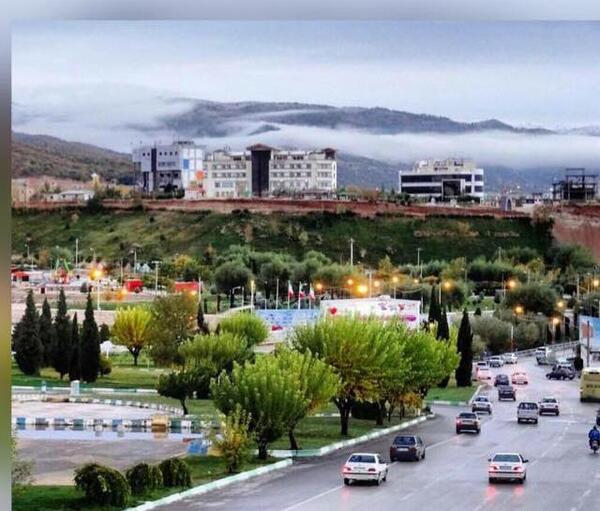 عکس بارانی یاسوج
