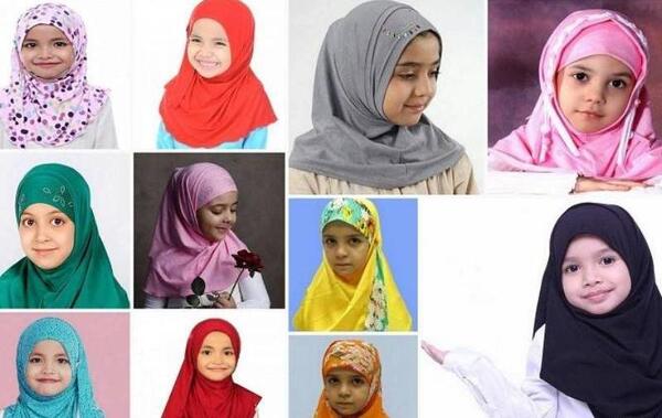 عکس آموزش دوخت مقنعه سه گوش