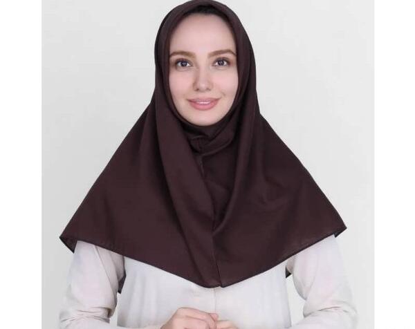 عکس آموزش دوخت مقنعه سه گوش