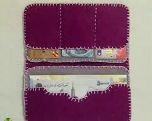 عکس کیف پول نمدی