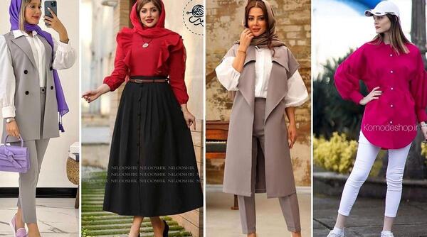 عکس شومیز با دامن