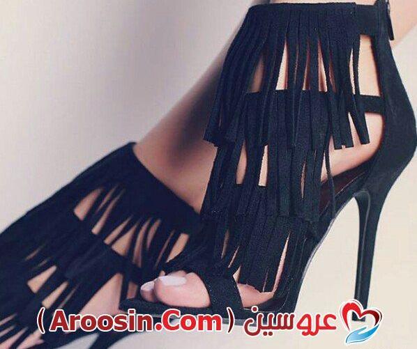 عکس کفش پاشنه بلند ابی