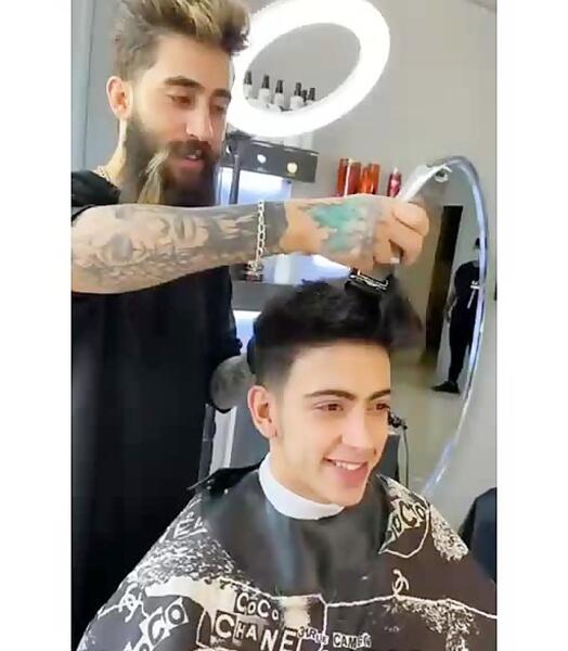 عکس مدل موی شکیب غلامی