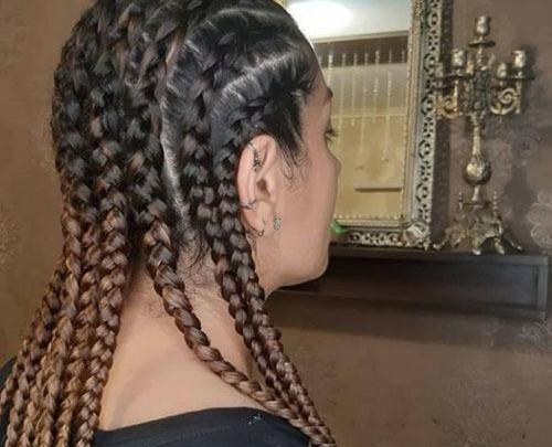 عکس بافت مو