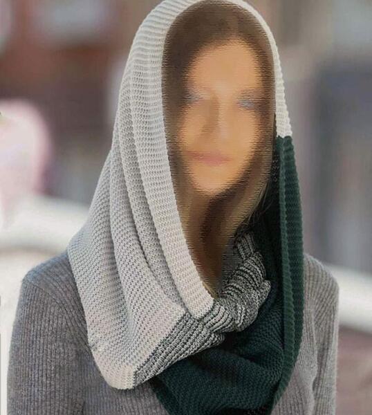 عکس شال زمستانی دخترانه