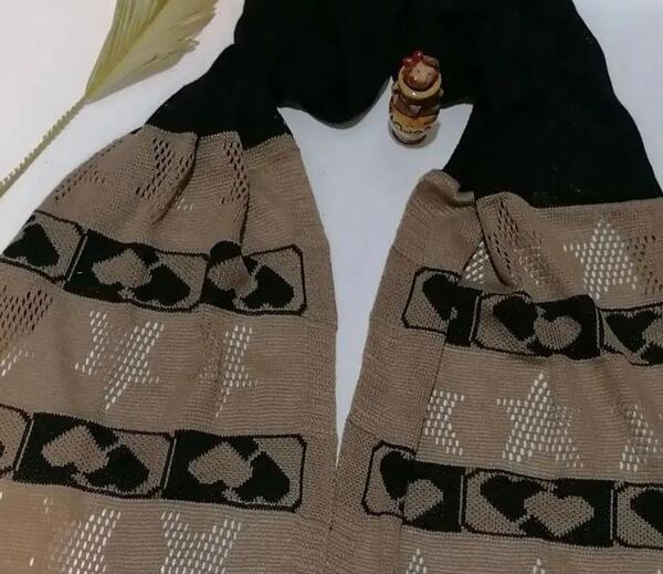 عکس شال زمستانی دخترانه