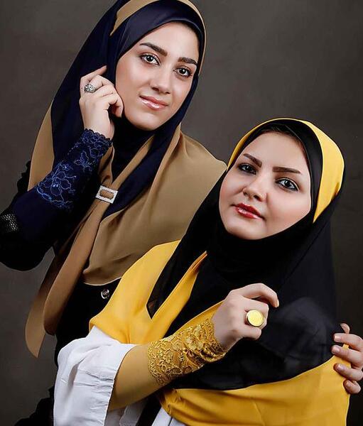 عکس مقنعه کراواتی