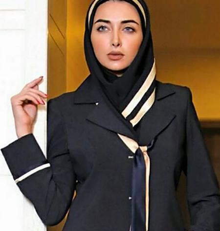 عکس مقنعه کراواتی