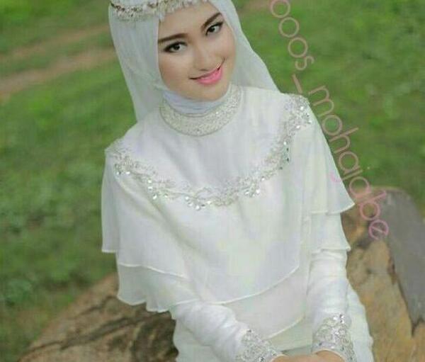عکس مقنعه عروس