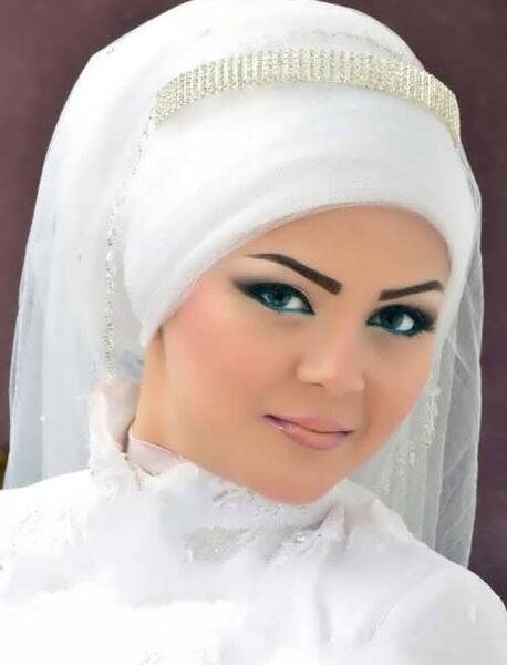 عکس مقنعه عروس