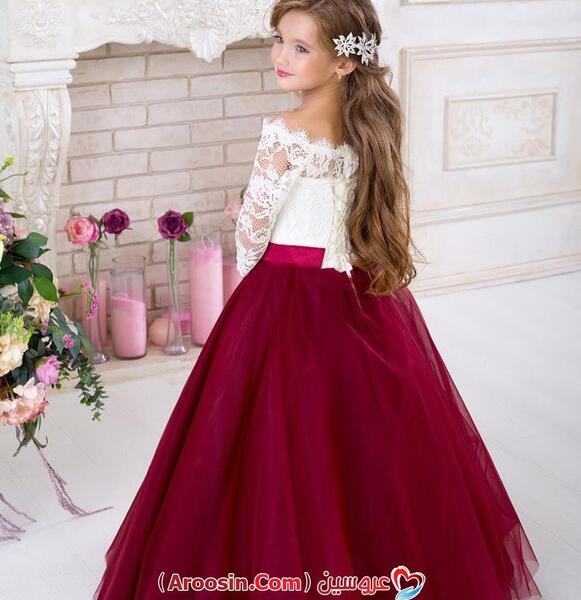 عکس لباس قرمز بچه گانه