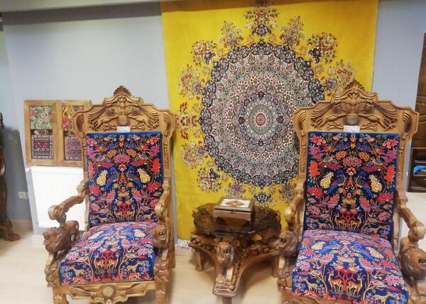 عکس مبل قالی