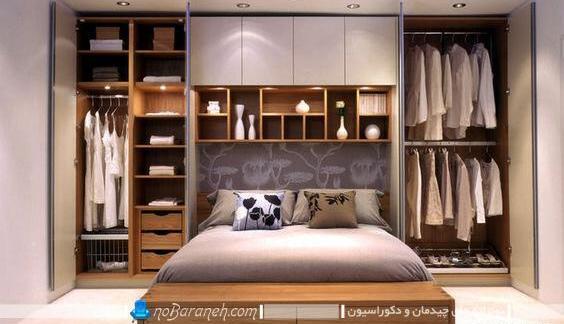 عکس کمد دیواری اتاق خواب