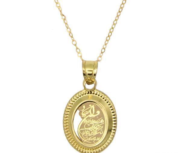 عکس گردنبند لوزی
