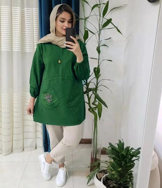 عکس شومیز مانتویی