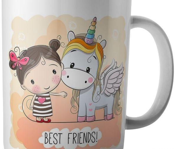 عکس لیوان اسب تک شاخ