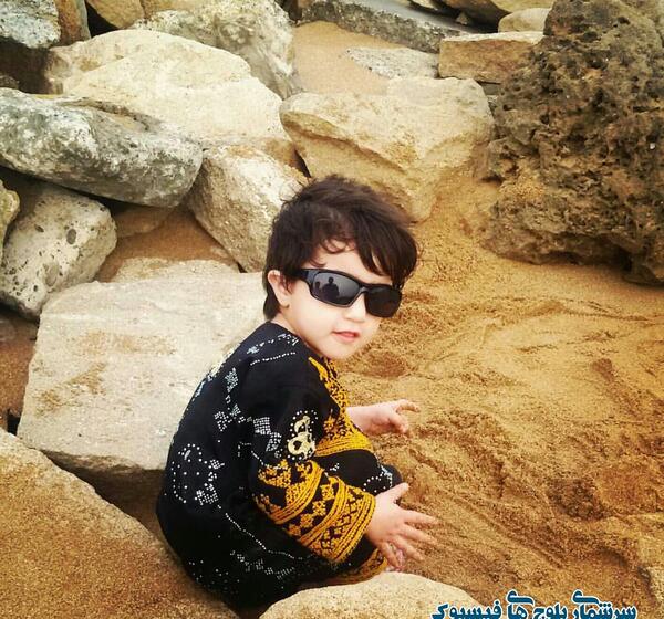 عکس صورت دختر بلوچ