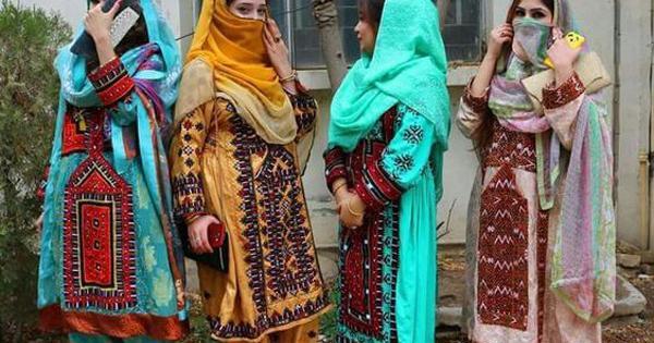 عکس یک دختر بلوچ