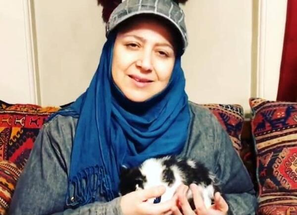 عکس شهره لرستانی با زنش